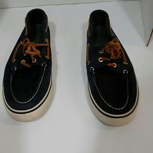 Sperry Women's shoe navy blue flat top size 8.5